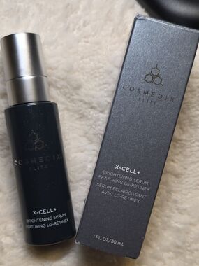 CosMedix Elite X-Cell+ Brightening Serum in Black